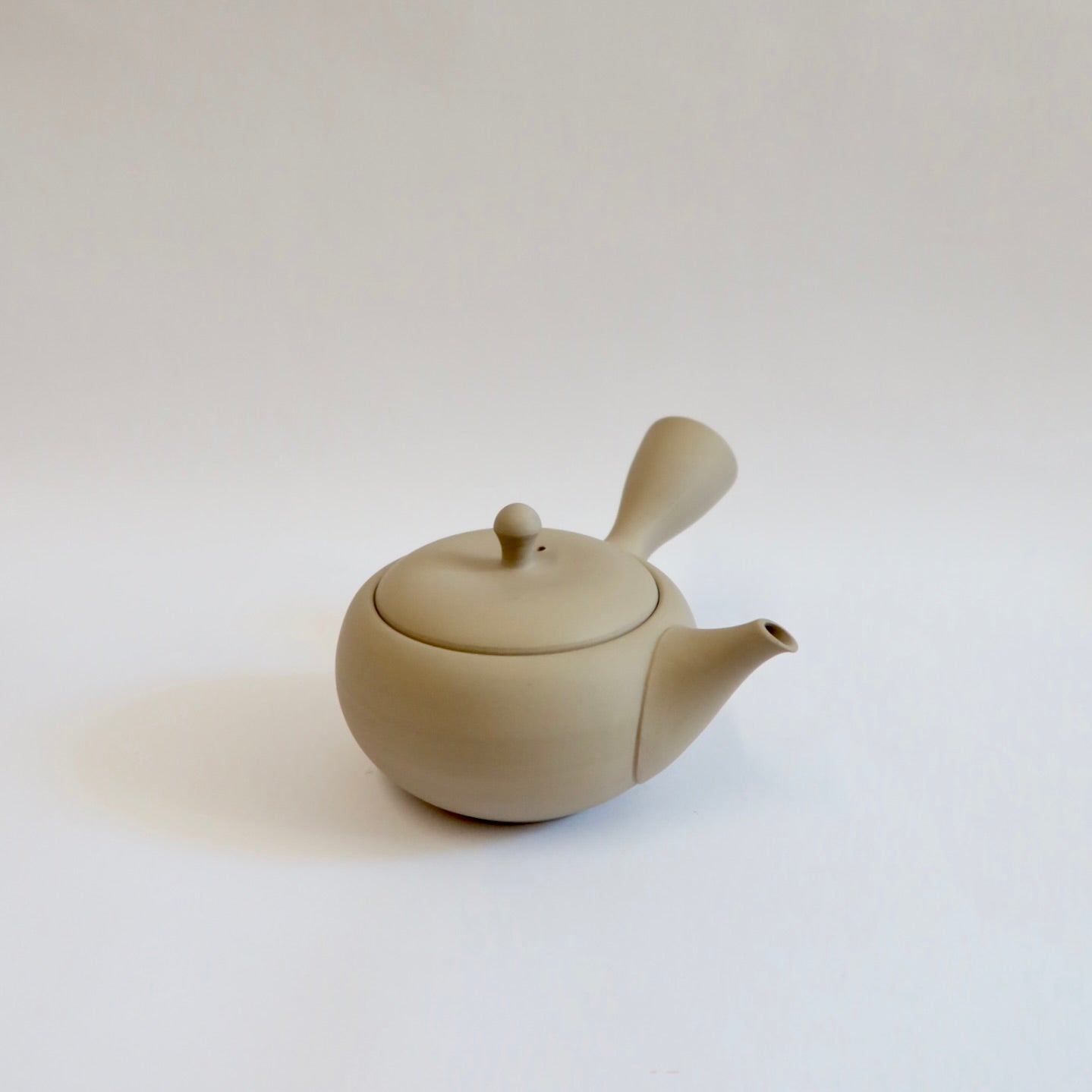 Japanese Takasuke Kyusu Teapot, Sand