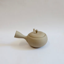 Japanese Takasuke Kyusu Teapot, Sand