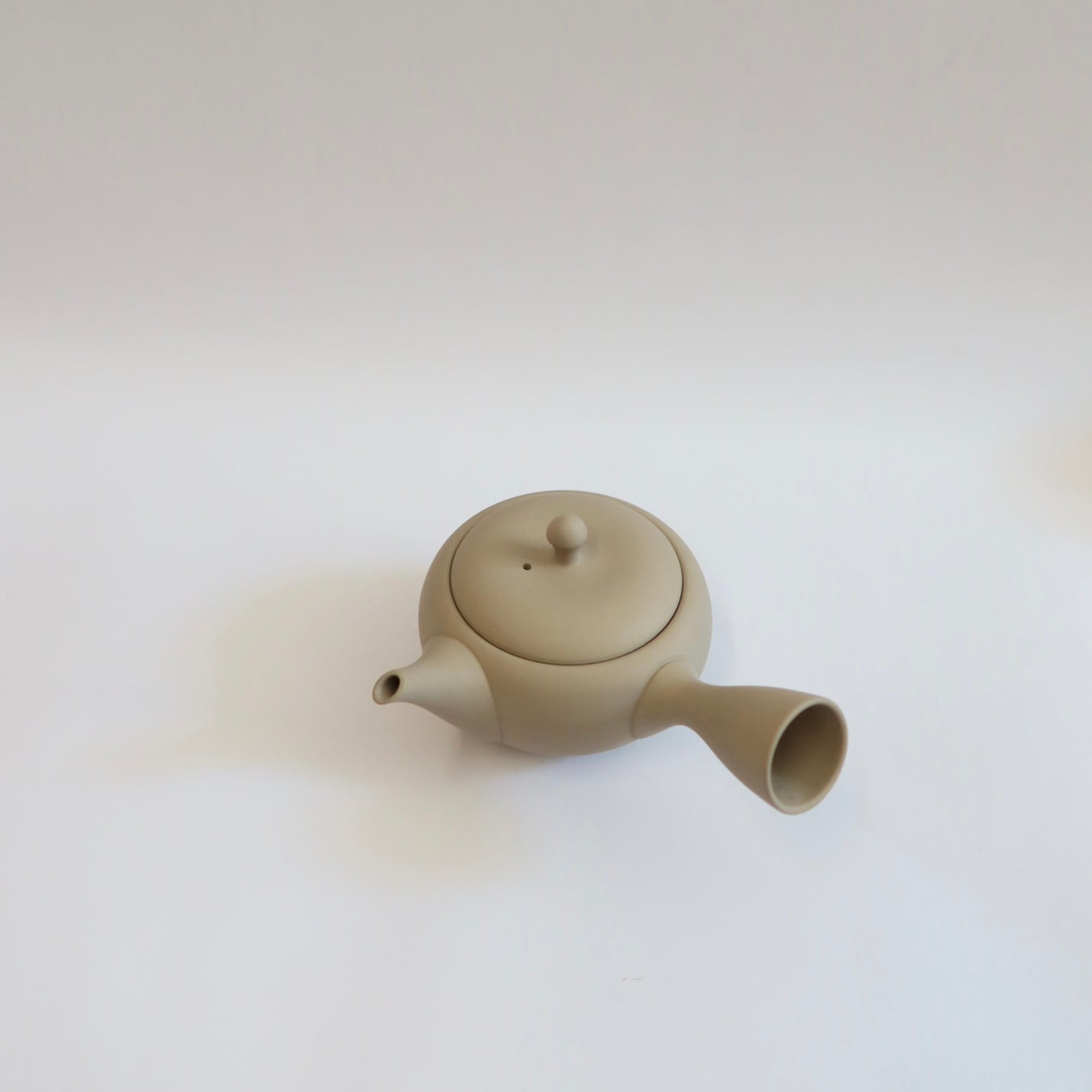 Japanese Takasuke Kyusu Teapot, Sand