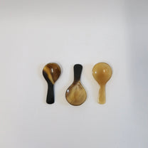 Japanese Water Buffalo Horn Chasaji/Tea Measuring Spoon