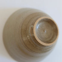 Japanese Shigaraki Ceramic Bowl in Beige
