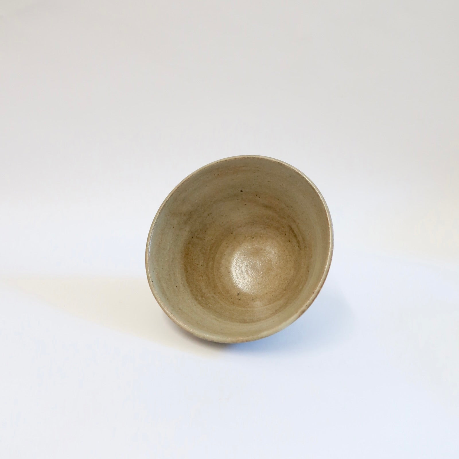 Japanese Shigaraki Ceramic Bowl in Beige