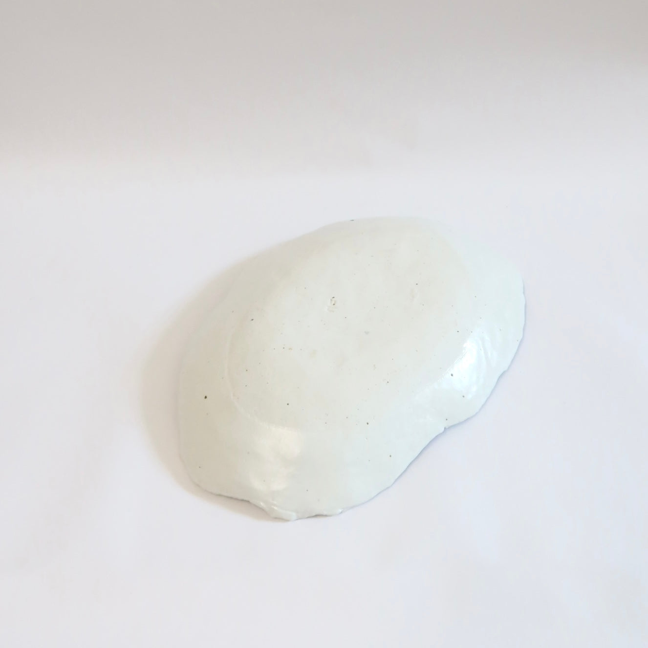 Korean Ceramic Shallow Speckled Bowl