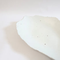 Korean Ceramic Shallow Speckled Bowl
