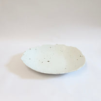 Korean Ceramic Shallow Speckled Bowl