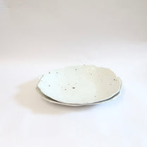 Korean Ceramic Shallow Speckled Bowl