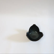 Japanese Shigaraki Bowl in the Shape of Cracked Japanese Pepper