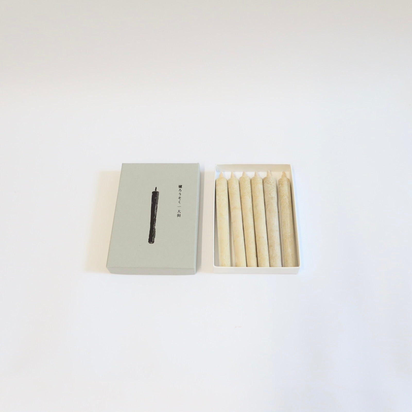 Japanese Sumac Wax Candle White, No.2