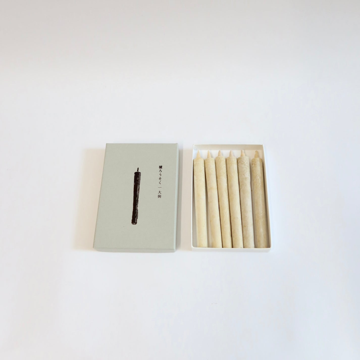 Japanese Sumac Wax Candle White, No.2