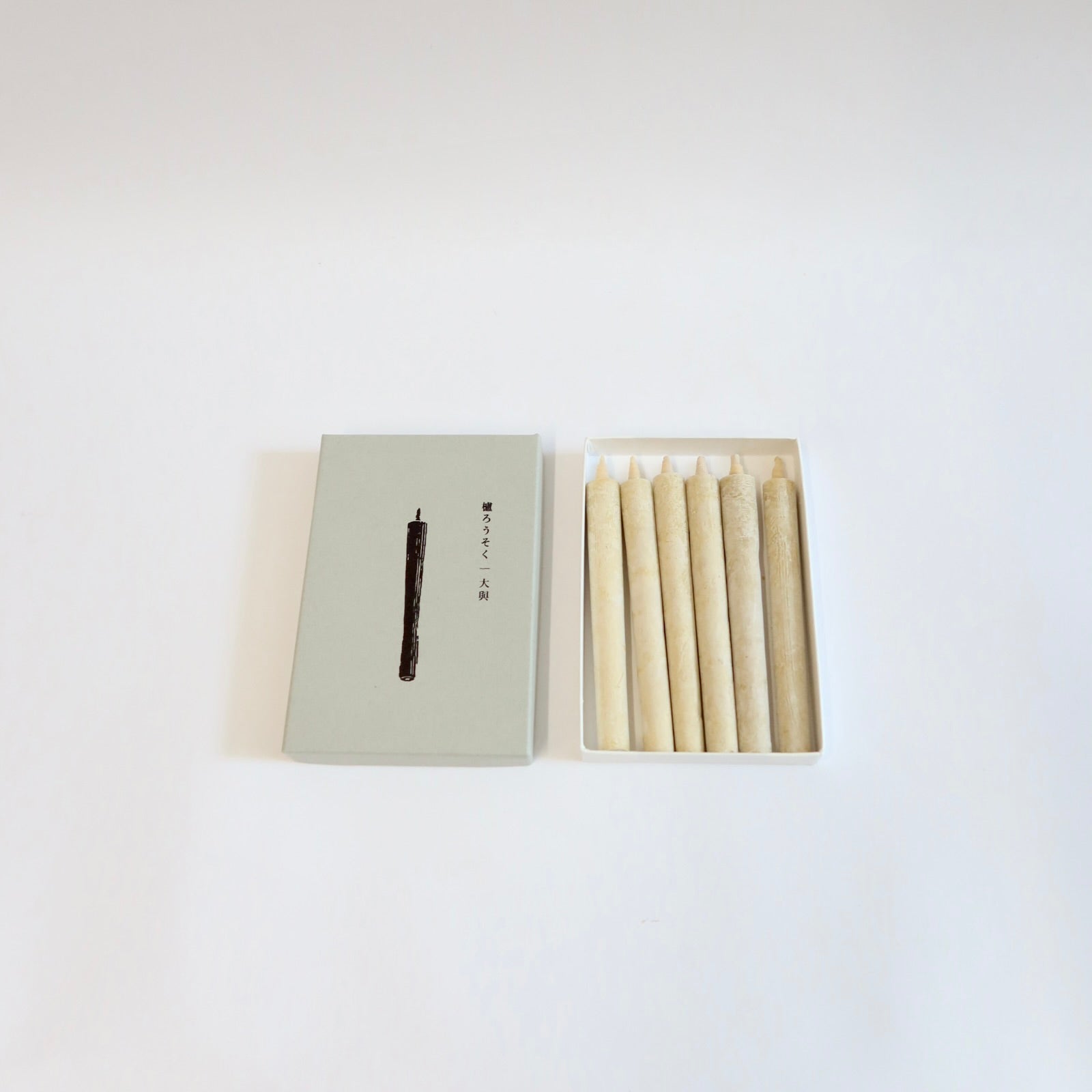 Japanese Sumac Wax Candle White, No.2