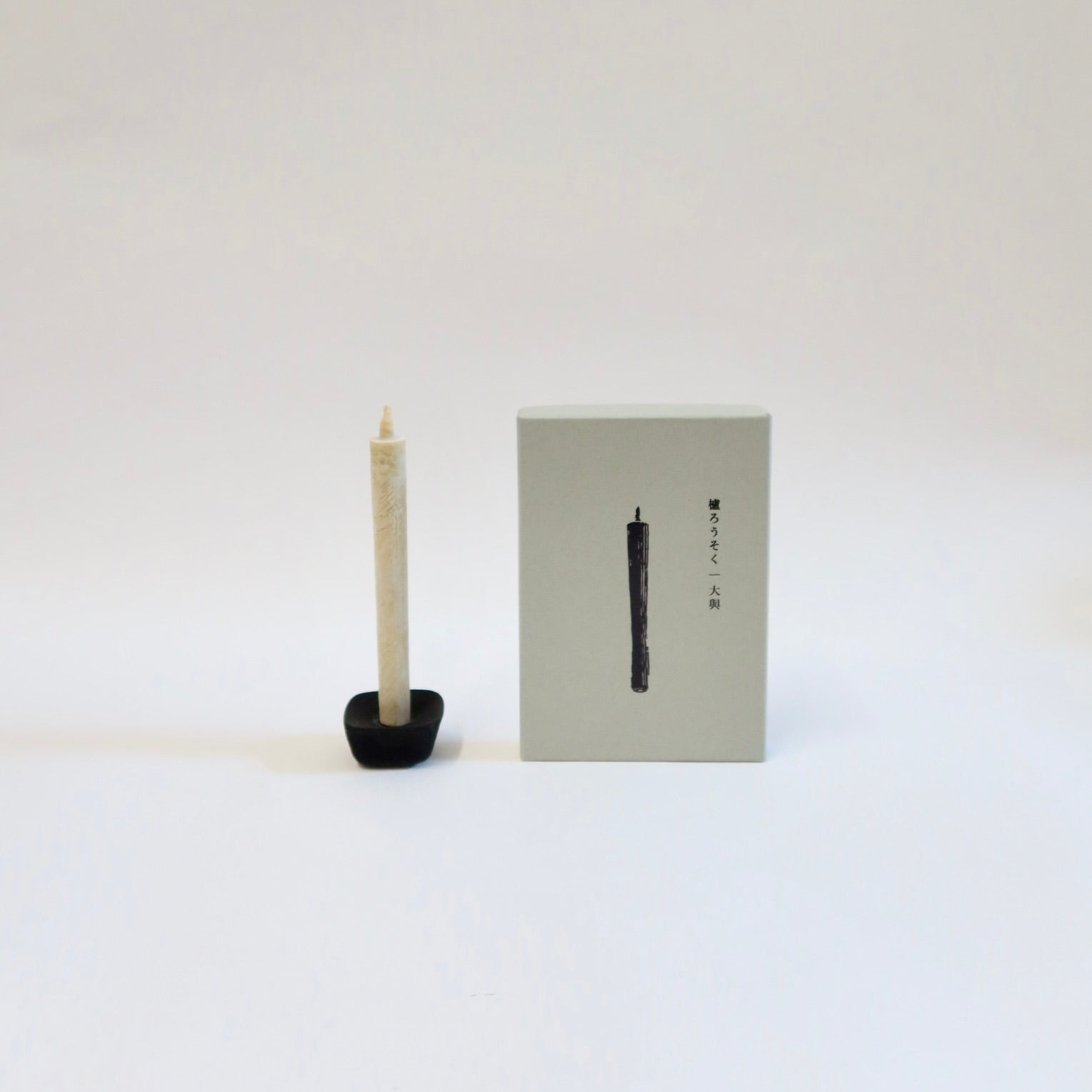 Japanese Sumac Wax Candle White, No.2