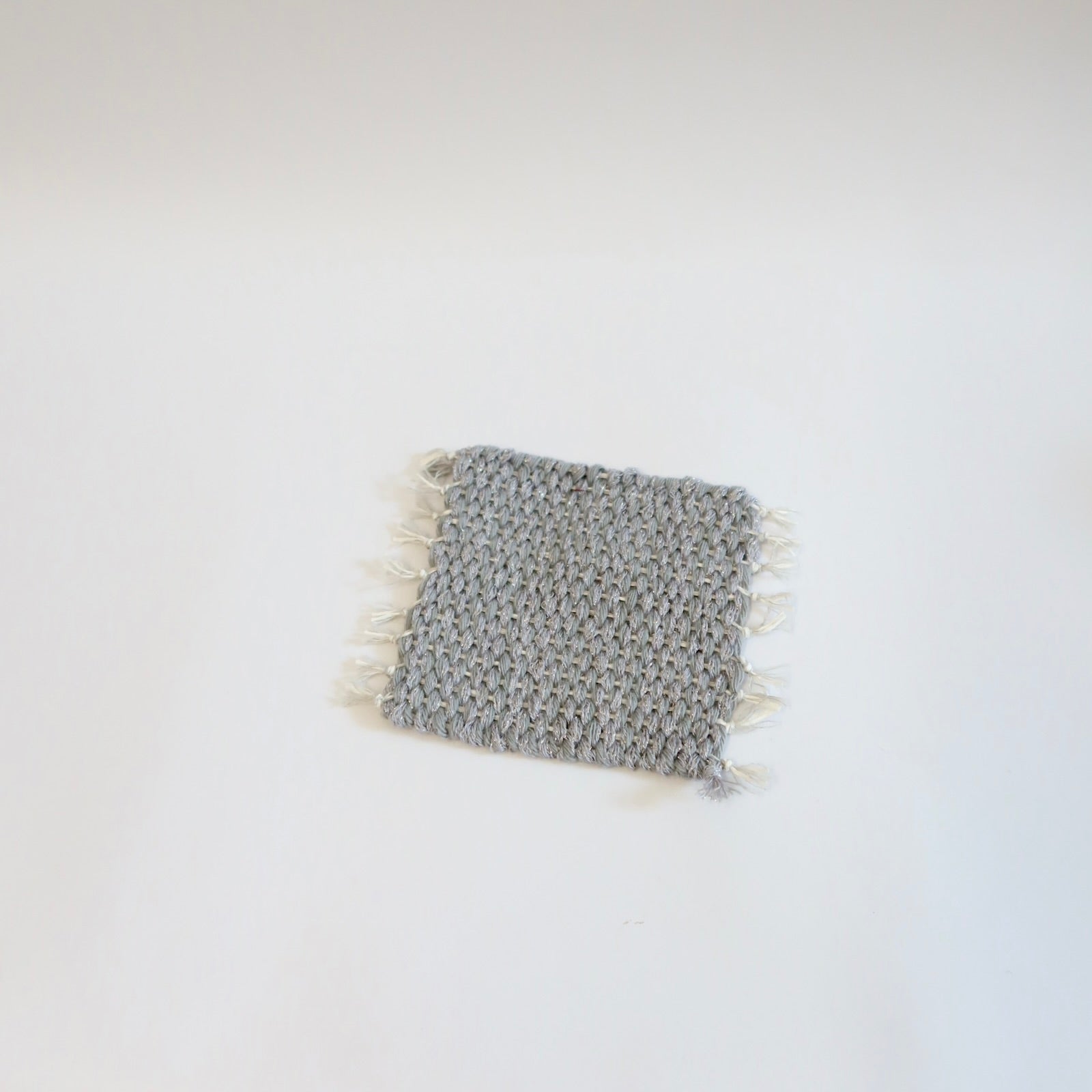Korean Hand-Knitted Tweed Coaster