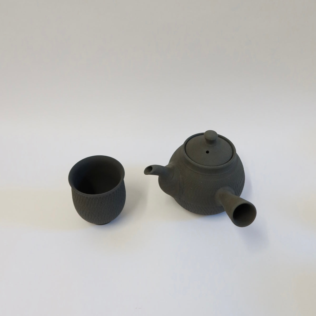 Japanese Shigaraki Tobikanna Kyusu
