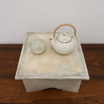 Korean Buncheong Ceramic Soban (소반)/Low Table