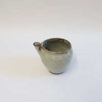 Japanese Ash-Glazed Kataguchi Pouring Vessel