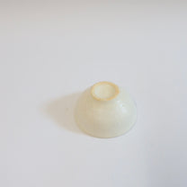 Japanese Ceramic Tea Cup with Silver Swirl