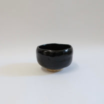 Japanese Raku Tea Bowl, Lead-Free Glaze