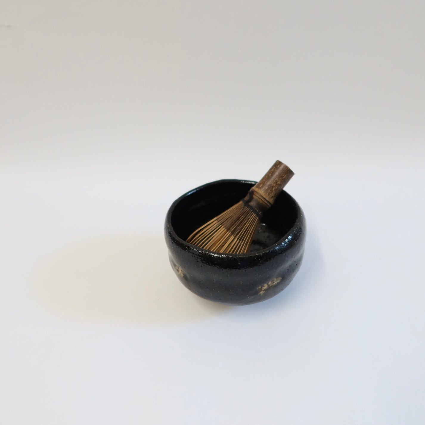 Japanese Raku Tea Bowl, Lead-Free Glaze