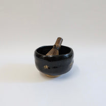 Japanese Raku Tea Bowl, Lead-Free Glaze