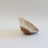 Korean Wood-fired Guiyal Buncheong Spouted Tea Bowl