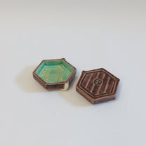 Japanese Raku Kōgō with Crane Motif