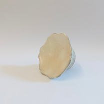 Korean&amp;nbsp;Buncheong Scalloped High-footed Plate
