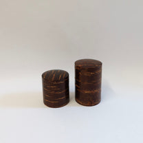 Japanese Wild Cherry Bark Tea Canister, 2 Sizes