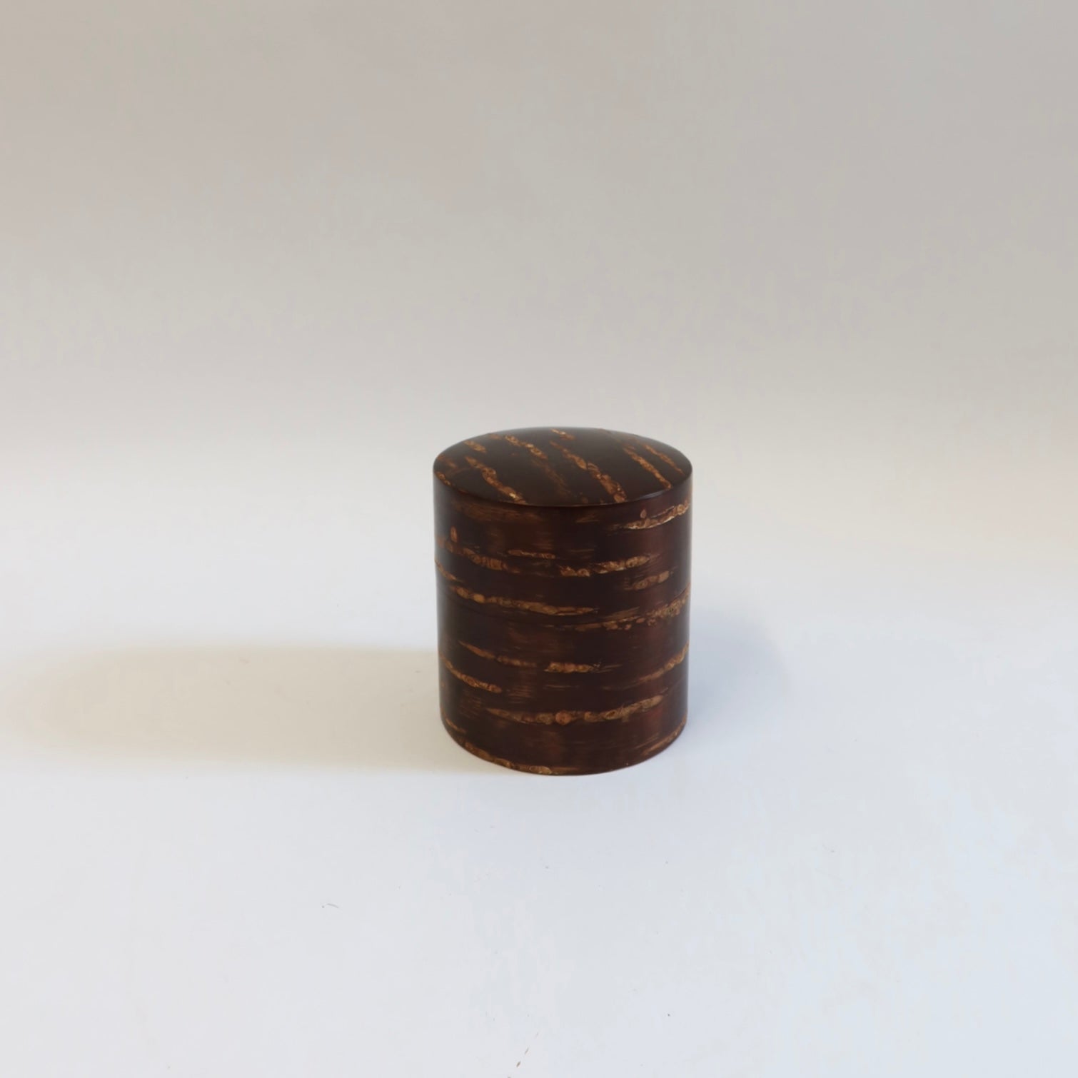 Japanese Wild Cherry Bark Tea Canister, 2 Sizes