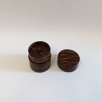 Japanese Wild Cherry Bark Tea Canister, 2 Sizes