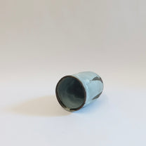 Japanese Iron-Painted Ash Glazed Yunomi/Tea Cup