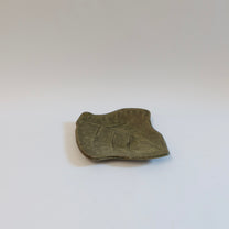 Japanese Shigaraki Leaf Plate