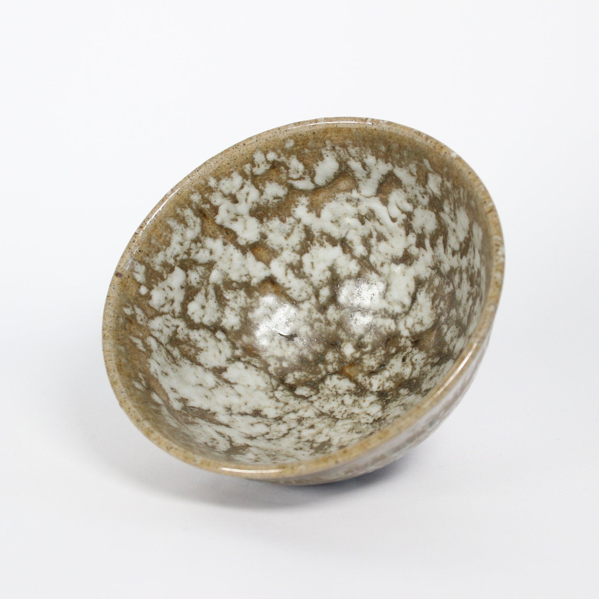 Korean Wood-fired Hoeryeong Glaze Ceramic Sabal Tea Bowl