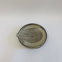 Japanese Shigaraki Ceramic Katakuchi Shallow Bowl