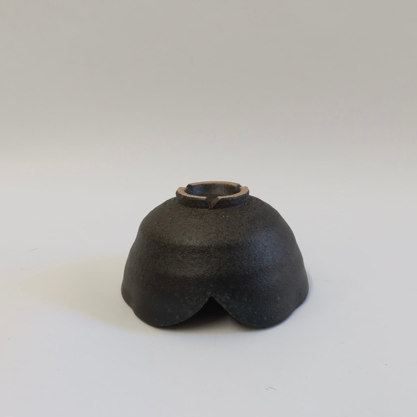 Japanese Shigaraki Koshiabura (コシアブラ) Flower Bowl