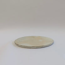 Korean Buncheong Texturized Oval Plate, M