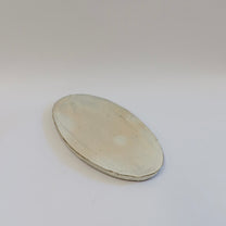 Korean Buncheong Texturized Oval Plate, M