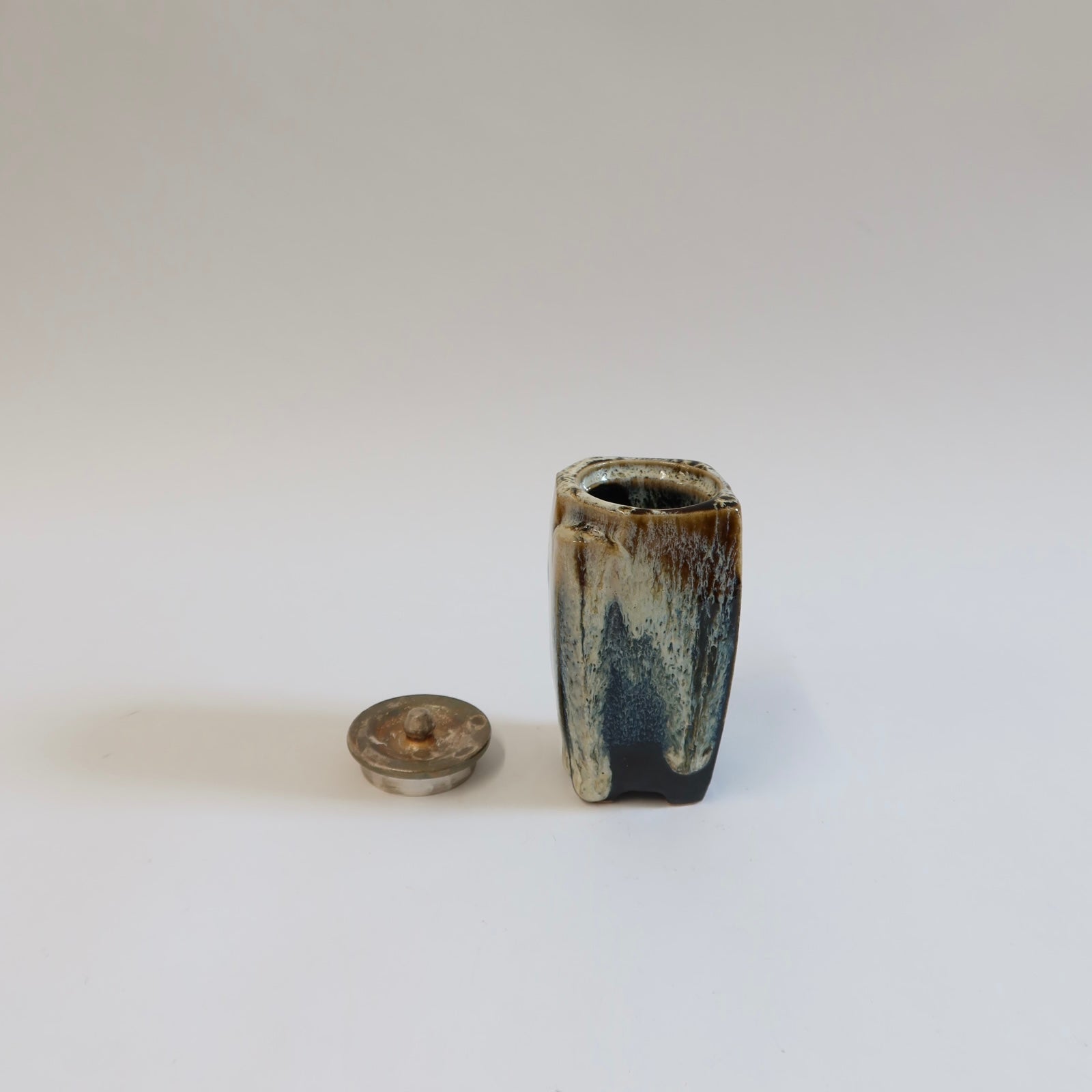 Korean Hoeryung Glazed Tea Caddy