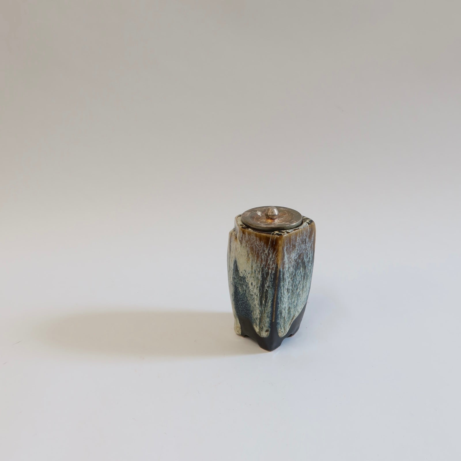 Korean Hoeryung Glazed Tea Caddy
