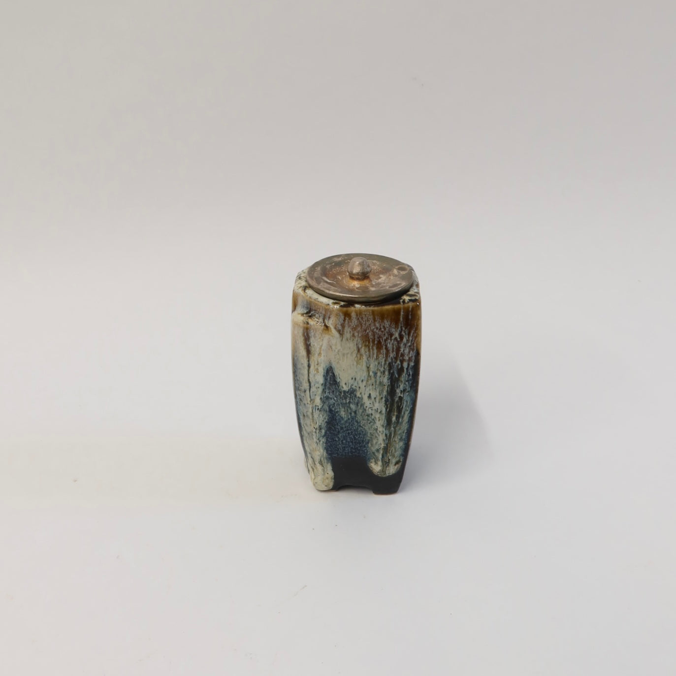 Korean Hoeryung Glazed Tea Caddy