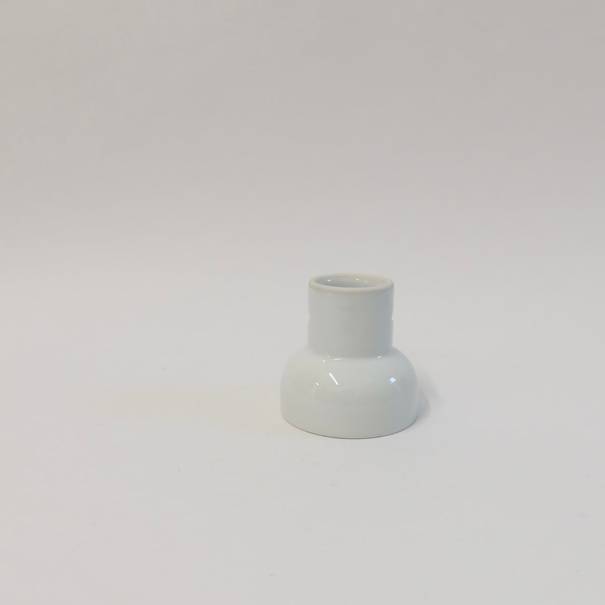 Korean Baekja Porcelain Cup, Cloud-Shaped Openwork Detail