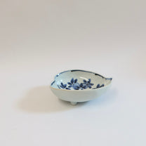 Japanese Sometsuke Peach-Form Mukozuke