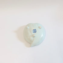 Japanese Sometsuke Peach-Form Mukozuke