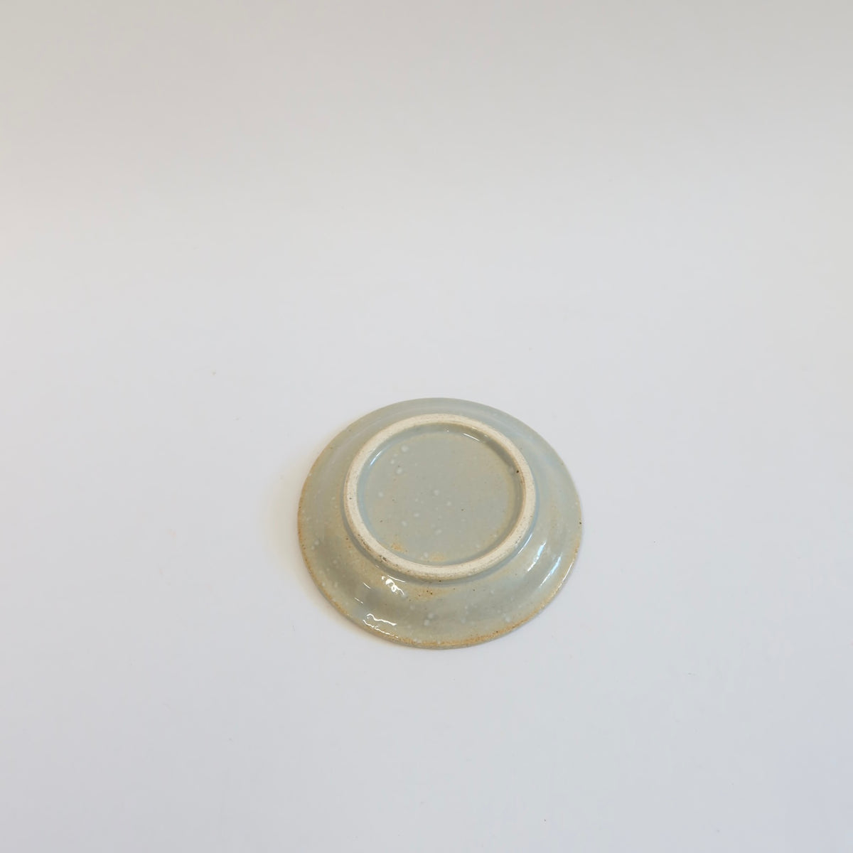 Japanese Stoneware Mamezara Plates, Set of two