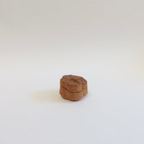 Japanese Wood-fired Shigaraki Natural-ash-glazed Kōgō. Incense case