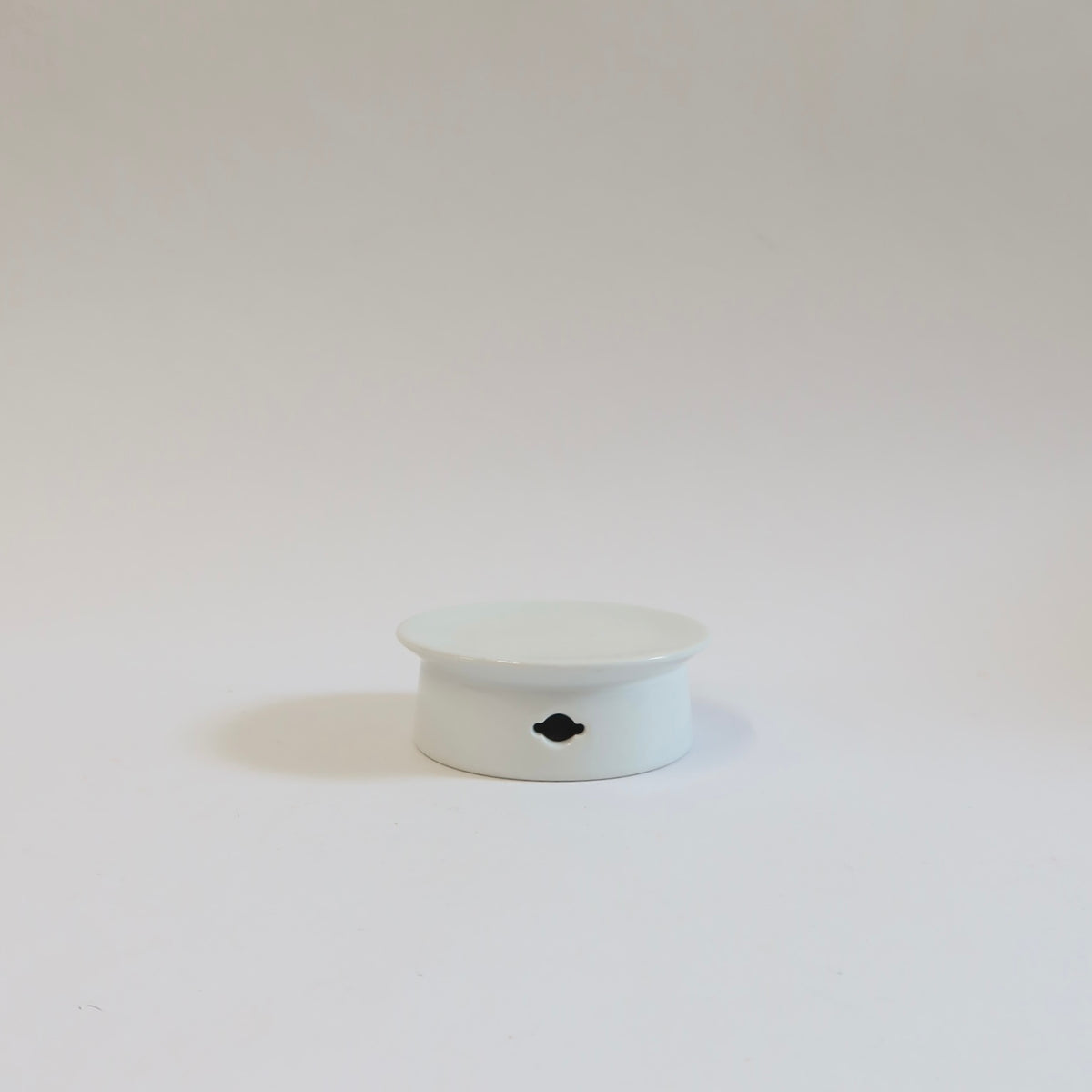 Korean Baekja Porcelain Plates, Cloud-shaped Details, 2 Sizes