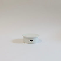 Korean Baekja Porcelain Plates, Cloud-shaped Details, 2 Sizes