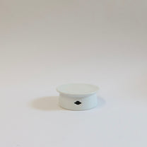 Korean Baekja Porcelain Plates, Cloud-shaped Details, 2 Sizes