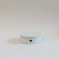 Korean Baekja Porcelain Plates, Cloud-shaped Details, 2 Sizes