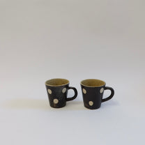Japanese Ceramic Dotted Mug