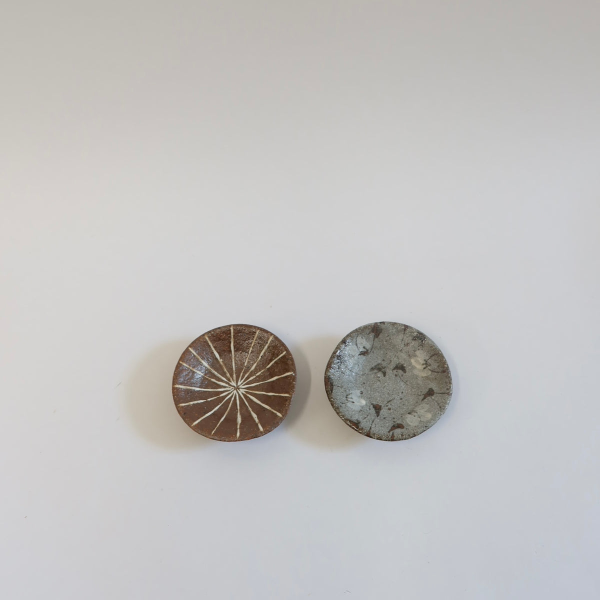 Japanese Ceramic Mamezara Plate Set